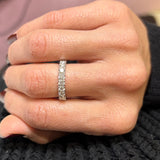 Anello Fedina Eternity Diamanti 2.03kt-Anelli-GRANARELLI-Gioielleria Granarelli