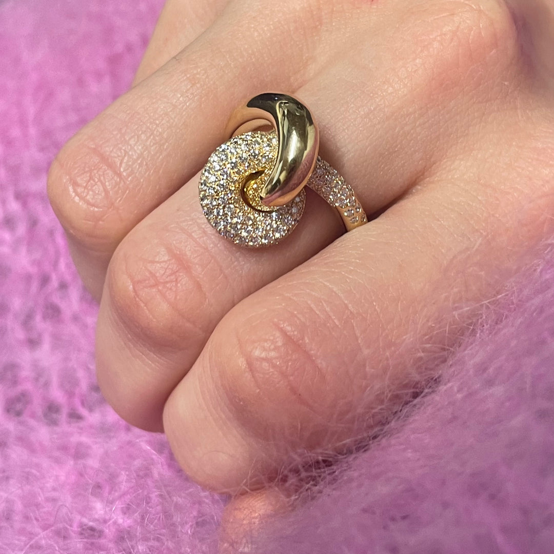 Anello 2025 oro nodo