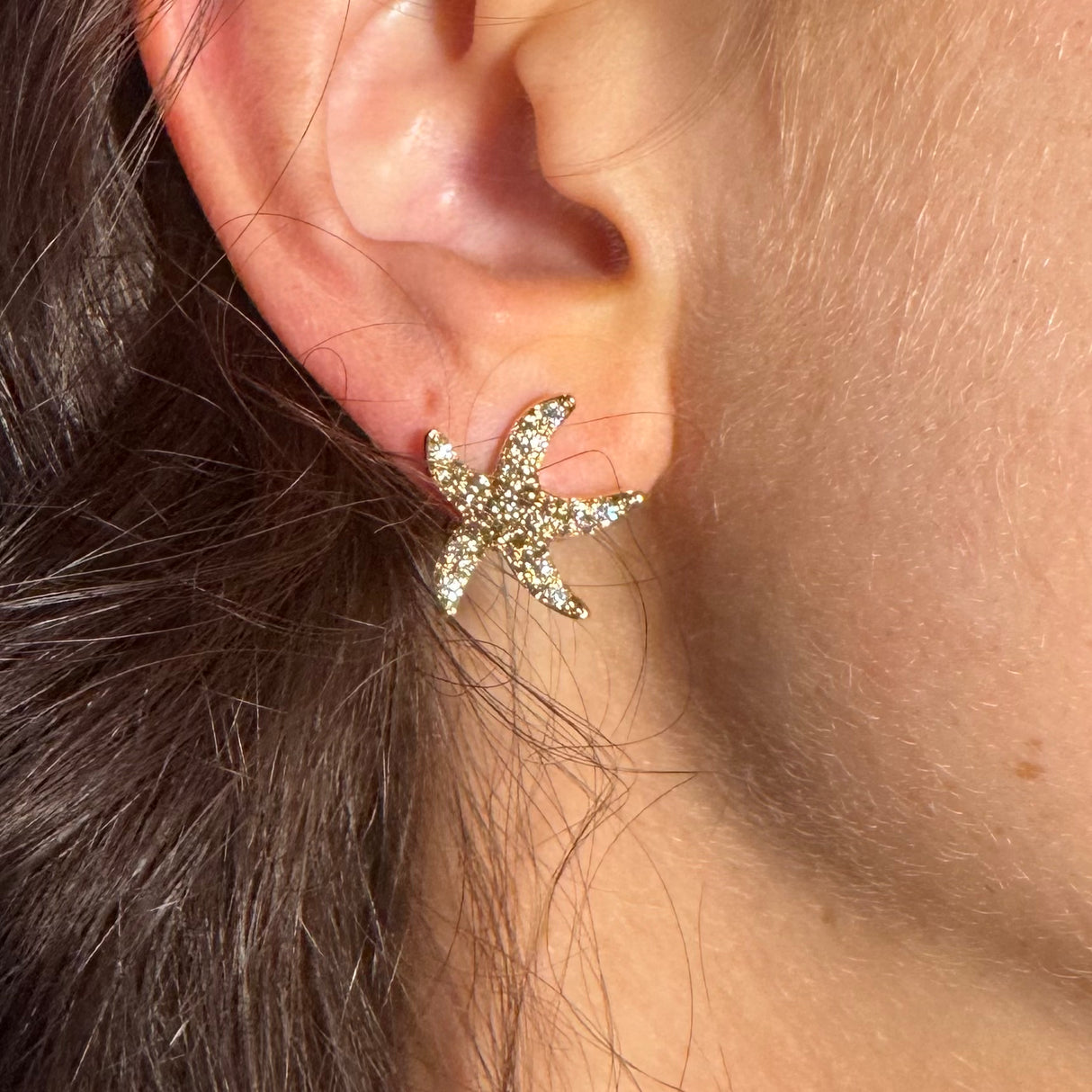 Boccole Fiore with rose gold diamonds