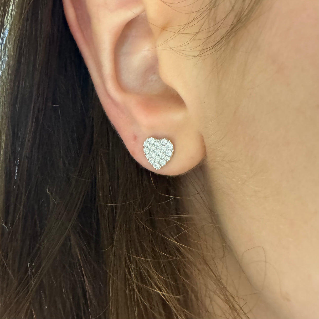 Boucles d'oreilles Emerald Heart
