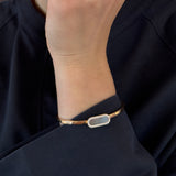 Bracelet de bracelet en diamant blanc