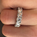 Anello Fedina Eternity Diamanti 4.67kt