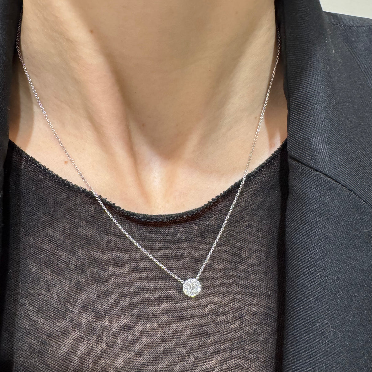 Girocollo Punto Luce Illusione Recarlo 0.40kt