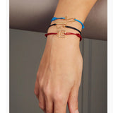 Bracciale Dinosauro Corda Nera