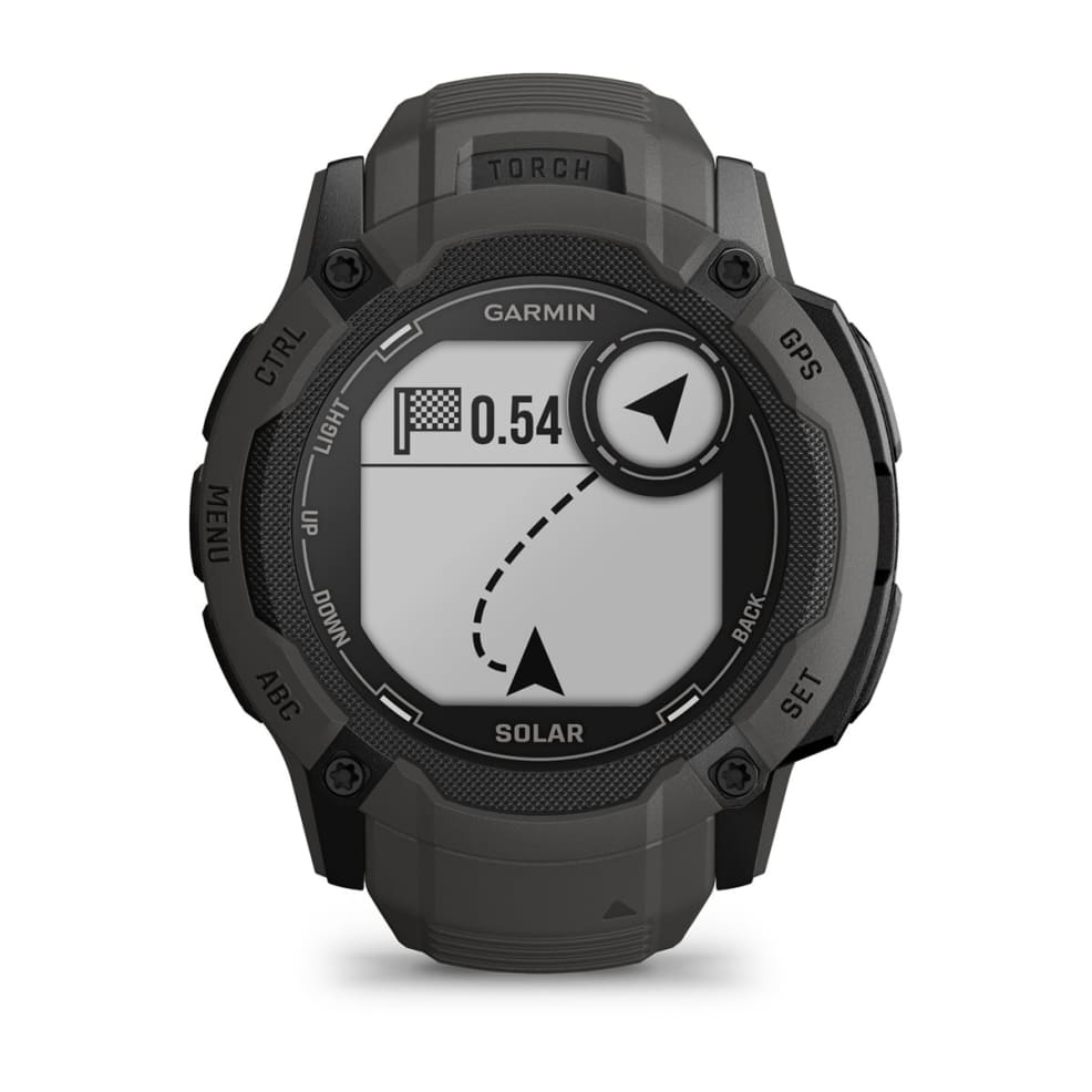 Instinct 2X Solar Graphite-Orologi-GARMIN-Gioielleria Granarelli