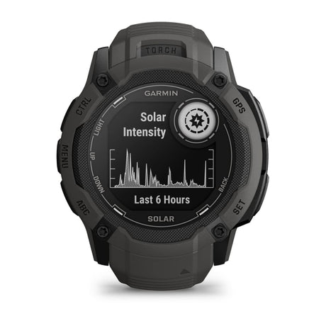 Instinct 2X Solar Graphite-Orologi-GARMIN-Gioielleria Granarelli