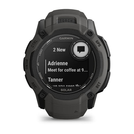 Instinct 2X Solar Graphite-Orologi-GARMIN-Gioielleria Granarelli