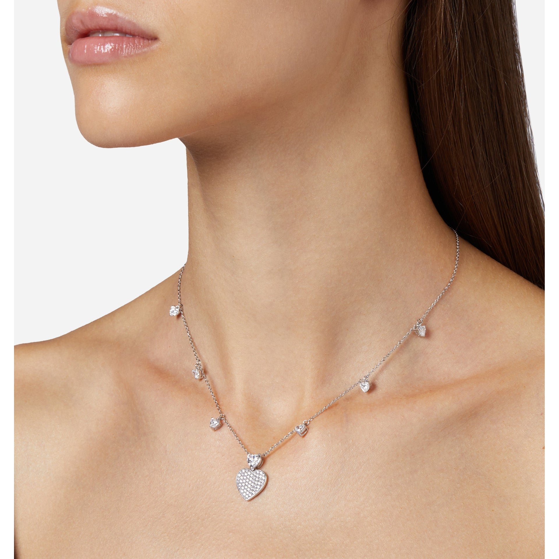 Sofia Milani - Collana da Donna in Argento 925 - Placcata in Oro con Pietra Zircone - Ciondolo a Cuore - N0481 Sofia Milani - Collana da Donna in Argento 925 - Placcata in Oro con Pietra Zircone - Ciondolo a Cuore - N0481