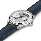 Jazzmaster Open Heart Auto Leather-Orologi-HAMILTON- [SKU] -Gioielleria Granarelli