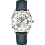 Jazzmaster Open Heart Auto Leather-Orologi-HAMILTON- [SKU] -Gioielleria Granarelli