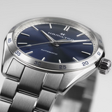 Jazzmaster Performer Automatico Blu Acciaio-Orologi-HAMILTON-Gioielleria Granarelli