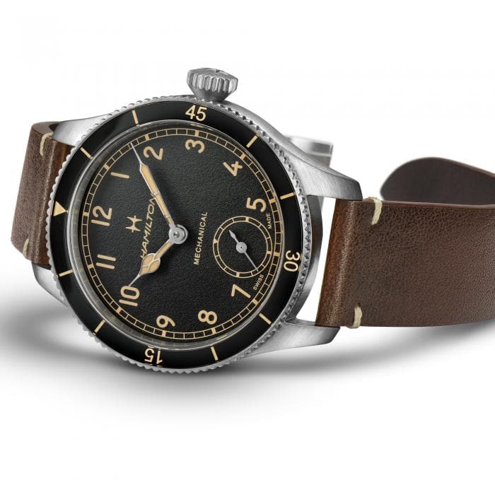 Khaki Aviation Pilot Pioneer-Orologi-HAMILTON- [SKU] -Gioielleria Granarelli