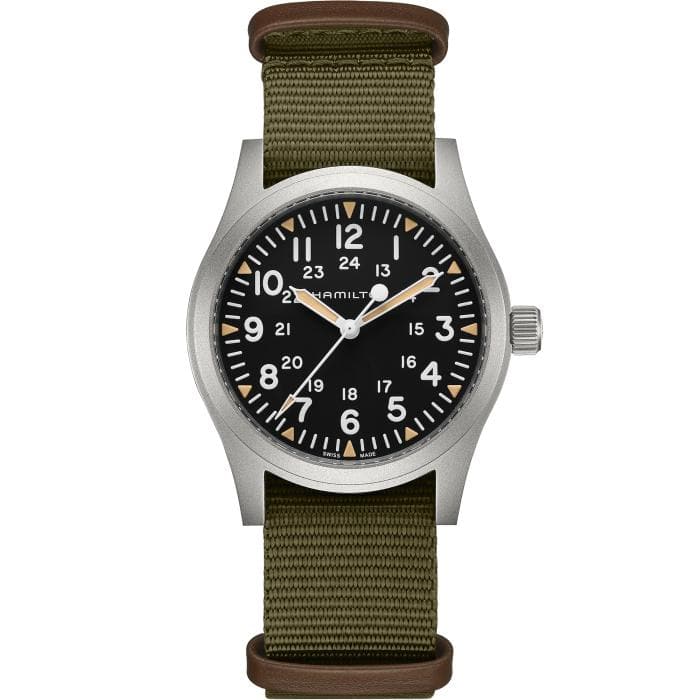 Khaki Field Mechanical 42mm-Orologi-HAMILTON- [SKU] -Gioielleria Granarelli
