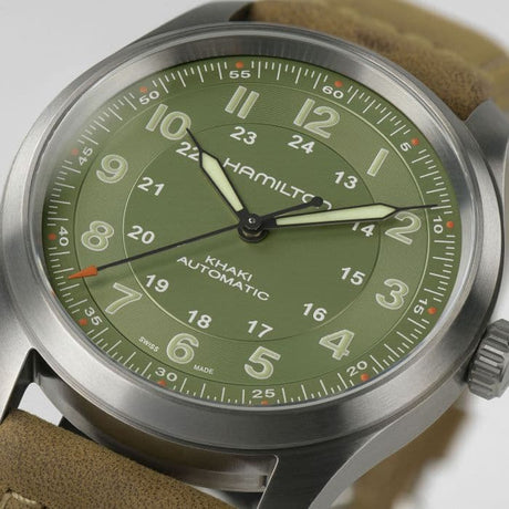 Khaki Field Titanium Automatico-Orologi-HAMILTON- [SKU] -Gioielleria Granarelli