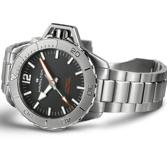 Khaki Navy Frogman H77815130-Orologi-HAMILTON- [SKU] -Gioielleria Granarelli
