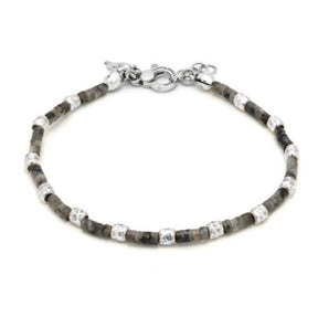 Bracciale Tango in Argento e Labradorite-Bracciali-RASPINI-Gioielleria Granarelli
