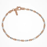 Bracciale in Argento e Oro Rosa Design Legacy
