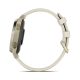 Lily® 2 Active - Lunar Gold con cinturino in silicone Bone-Orologi-GARMIN-Gioielleria Granarelli