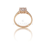 Magic Diamanti lone ring in rose gold
