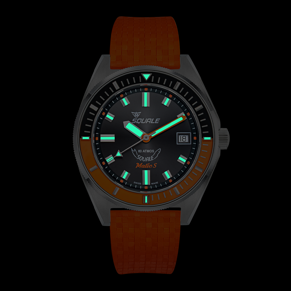 Matic S Orange Mosaic Rubber