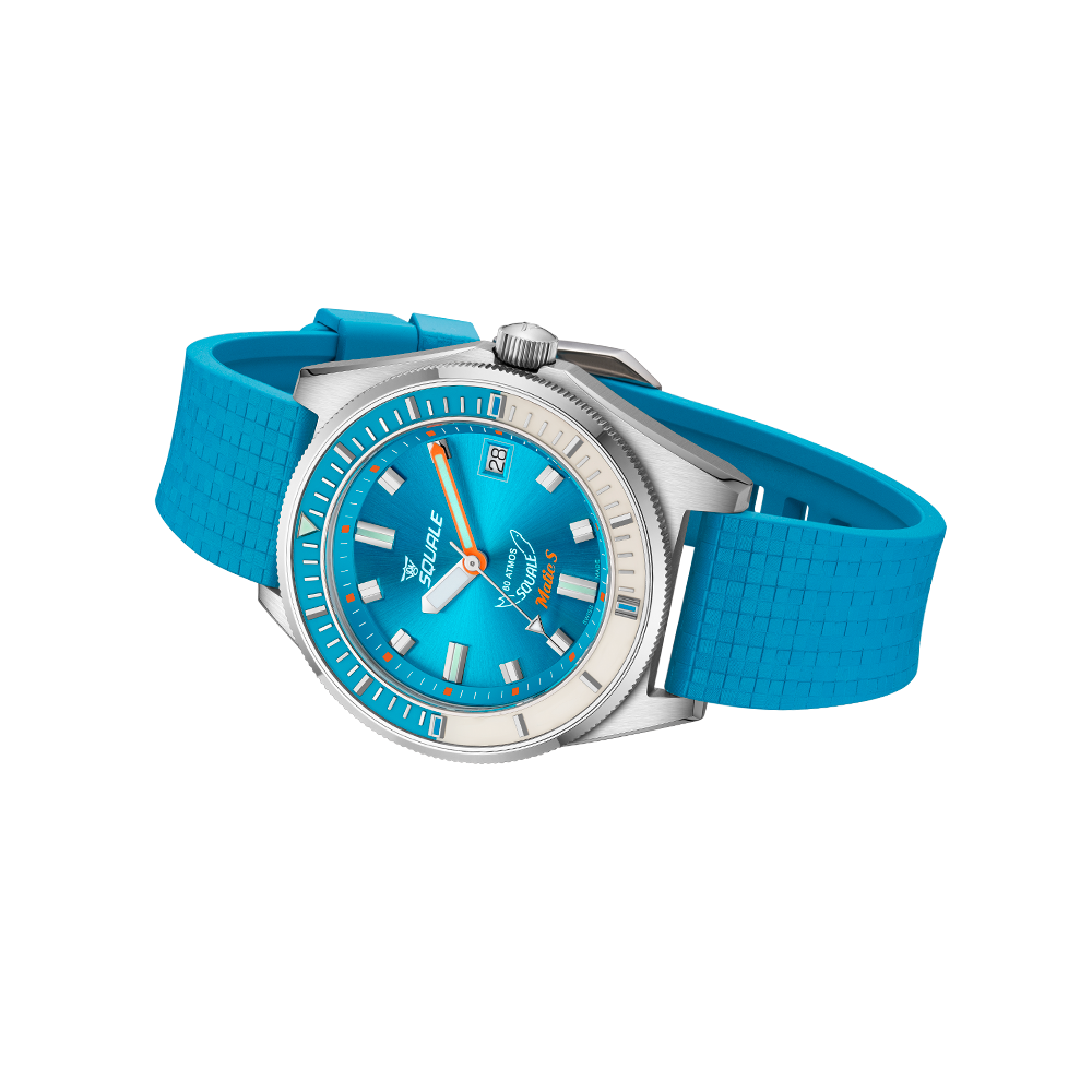 Matic S Light Blue Mosaic Rubber