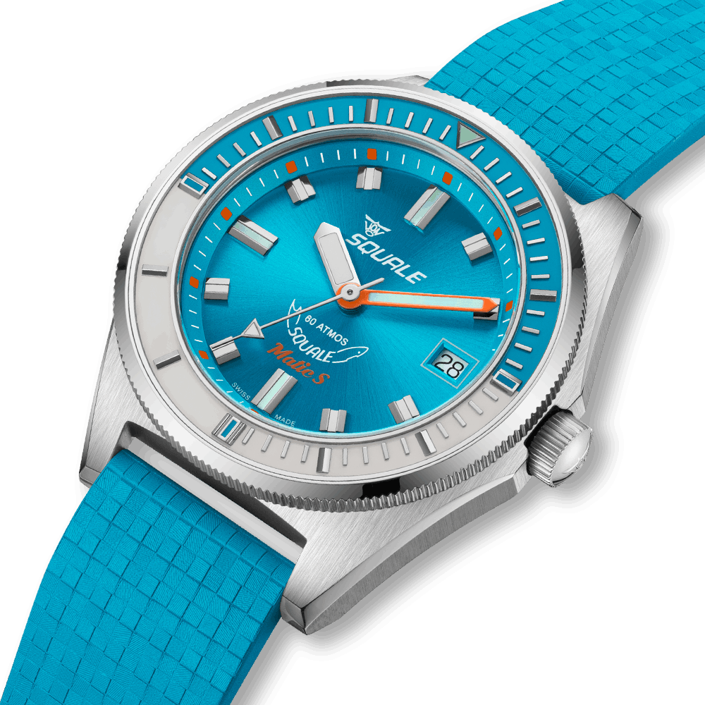 Matic S Light Blue Mosaic Rubber