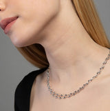 Collana in Argento e Oro Rosa Station Nebula