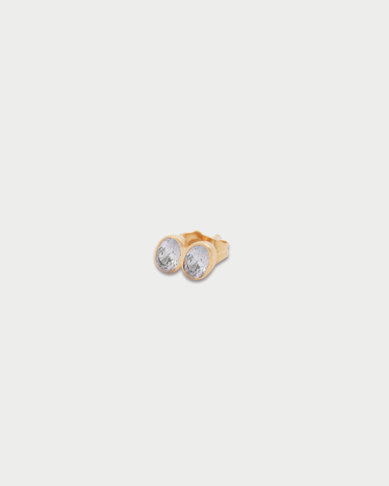 Mono-orecchino Lobo Mini Oval
