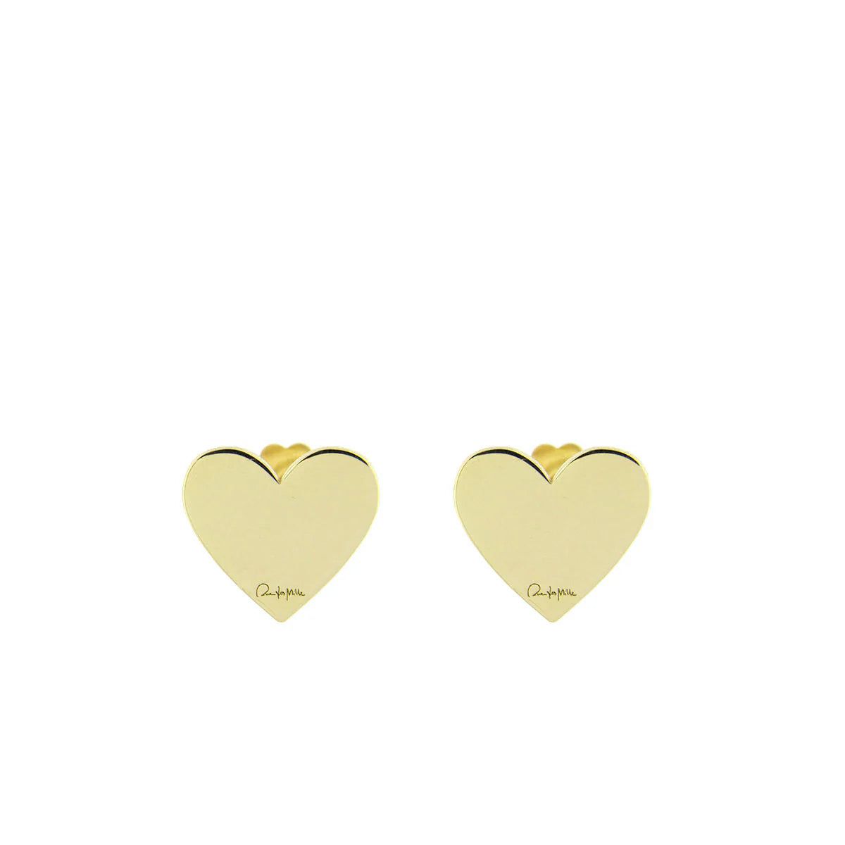 Heart Lobe Earrings