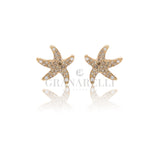 Boccole Fiore with rose gold diamonds