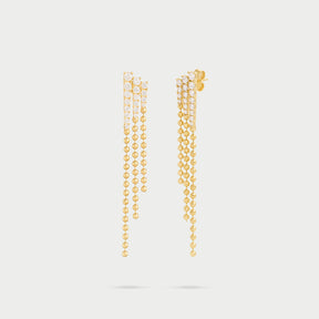 Orecchini triple frange mini boul-Orecchini-RUE DES MILLE-Gioielleria Granarelli