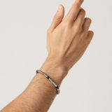Bracciale Nodini in Argento e Onice-Bracciali-RASPINI-Gioielleria Granarelli