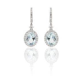 Orecchini Orecchini Acquamarina e Diamanti CRIVELLI