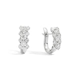 Orecchini Cerchio di diamanti 1.16kt in oro bianco-RECARLO-E01CM001/115-Gioielleria Granarelli
