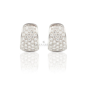 Orecchini Cerchio pavé oro Bianco e Diamanti-CRIVELLI-117-or132-bB-Gioielleria Granarelli