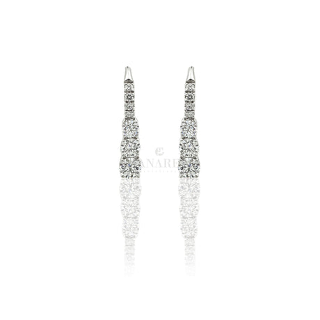 Orecchini Orecchini Diamanti in Oro Bianco CRIVELLI