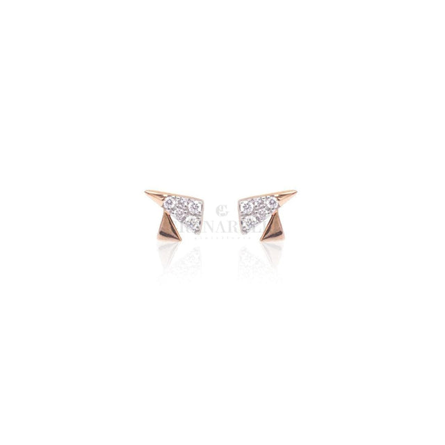 Orecchini Fantasia in Oro Rosa e Diamanti-Orecchini-CRIVELLI- [SKU] -Gioielleria Granarelli
