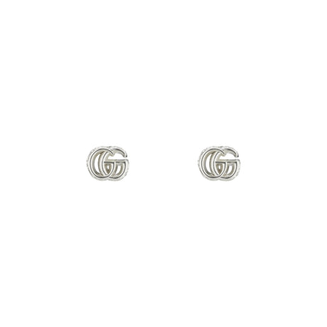 Orecchini GG Marmont a lobo in Argento-Orecchini-GUCCI-Gioielleria Granarelli