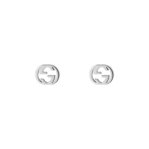 Orecchini INTERLOCKING G-Orecchini-GUCCI- [SKU] -Gioielleria Granarelli