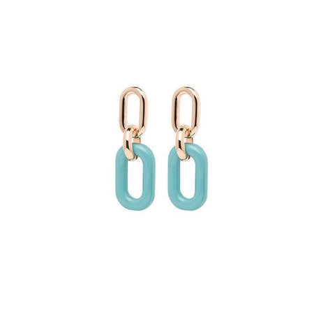 Orecchini Mini Chain-Orecchini-ROSSO PREZIOSO- [SKU] -Gioielleria Granarelli