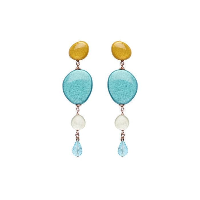 Orecchini Pebble-Orecchini-ROSSO PREZIOSO- [SKU] -Gioielleria Granarelli