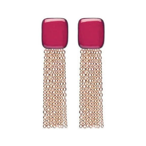 Orecchini Rosso Prezioso Broadway-Orecchini-ROSSO PREZIOSO- [SKU] -Gioielleria Granarelli