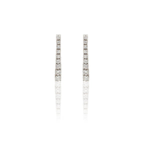 Orecchini Orecchini Tennis Pendenti Diamanti Bianchi GRANARELLI