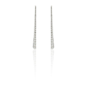 Orecchini Orecchini Tennis Pendenti Diamanti Bianchi GRANARELLI