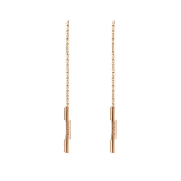 Orecchini a Filo Link to Love-Orecchini-GUCCI- [SKU] -Gioielleria Granarelli