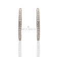 Orecchini cerchi Diamanti 0.80kt in Oro Bianco-GRANARELLI-OR04-41281-080B-Gioielleria Granarelli