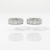 Orecchini Cerchio Diamanti 1.00ct Oro Bianco