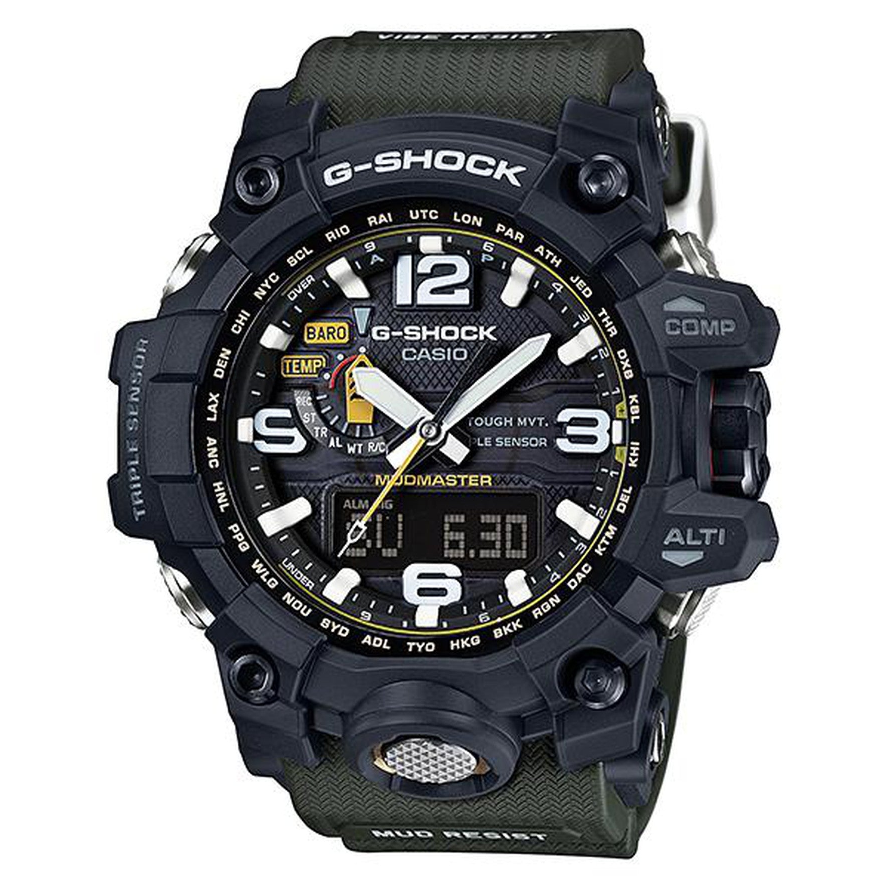 Casio G-shock watch Mudmaster GWG-1000-1A3er - 4971850028345