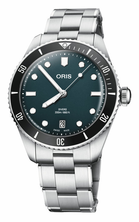 Divers Date Blu- Set 39mm-Orologi-ORIS-Gioielleria Granarelli
