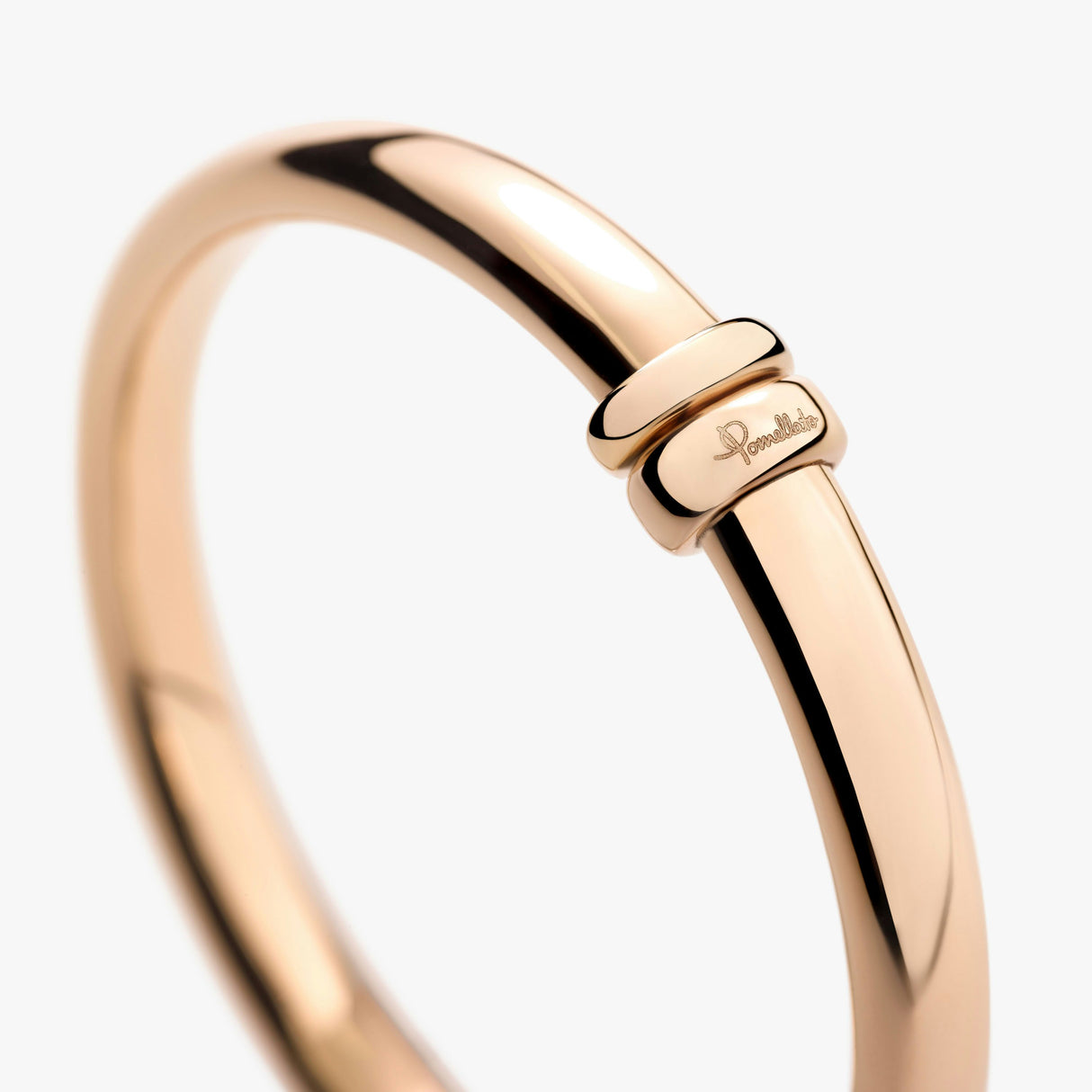 Bracciale Bangle Iconica in Oro Rosa